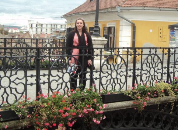 Stacey on Liars Bridge, Sibiu